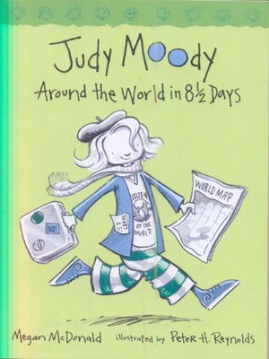 cover image of Judy Moody Around The World in 8 and a Half Days